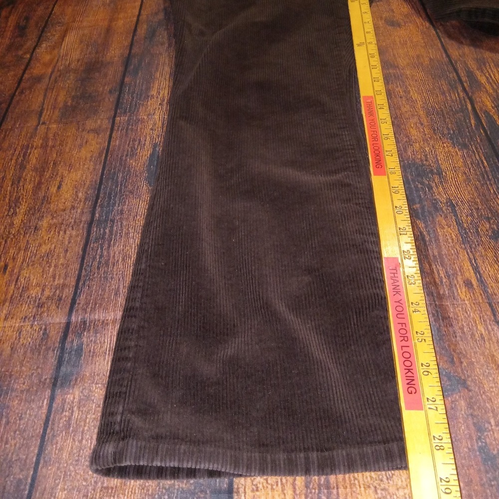 Vintage Ralph Lauren Jeans Co. Corduroy Men's Pants Size 16 Brown - Picture 6 of 7